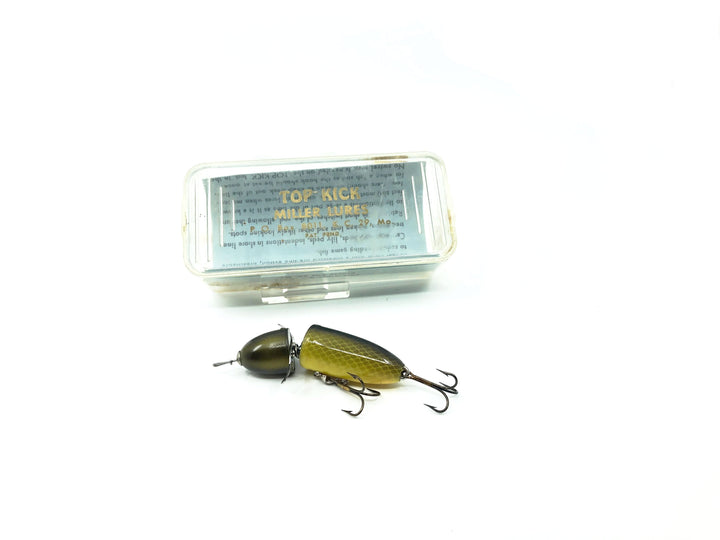 Miller Lures Top Kick with Box and Insert Yellow Perch Color