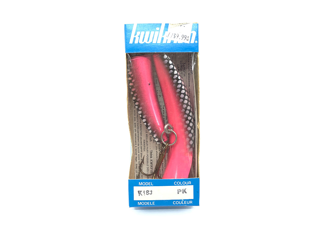 Pre Luhr-Jensen Kwikfish Jointed K18J PK Pink Color New in Box Old Stock
