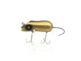 Shakespeare Swimming Mouse, 2000 Reissue, Gold Glitter/Black Back Color