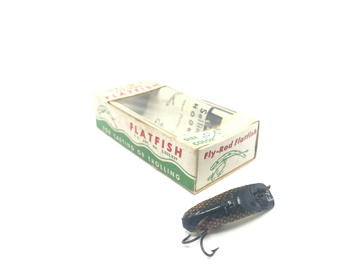 Helin F4 Flatfish Perch Color Lure Flatfish With Box