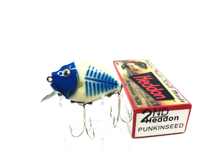 Heddon 9630 2nd Punkinseed X9630BBHBG Bone Shore Blue Head Color New in Box