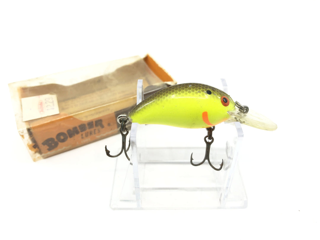 Bomber Model A with Box Chartreuse Minnow