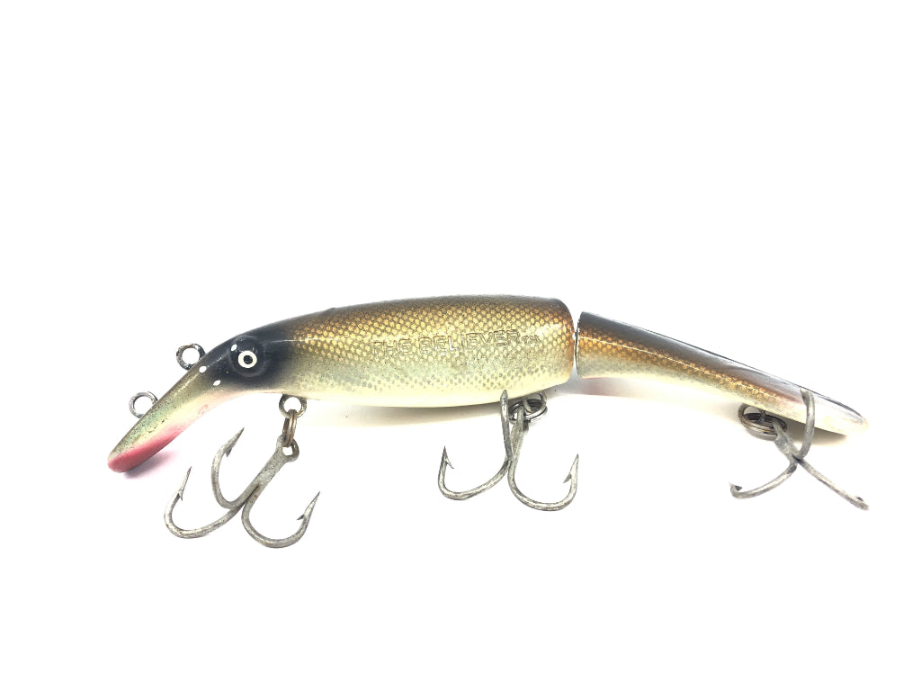 Drifter Tackle The Believer 8" Jointed Musky Lure Walleye Color