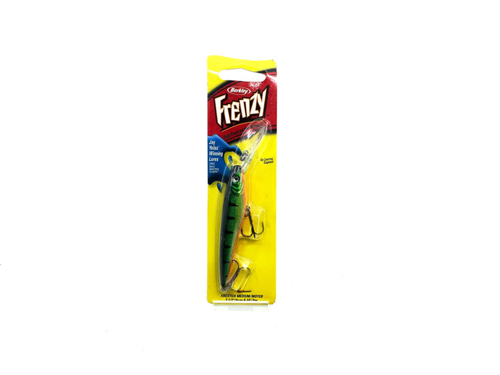 Berkley Frenzy Firestick Medium Perch Color, New on Card, Old Stock