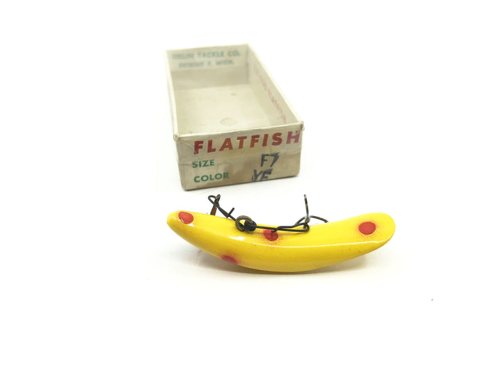 Helin Flatfish F7 YE Yellow Color in Box