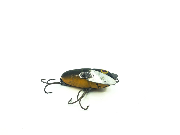Heddon Wooden Crazy Crawler 2120 BF Bullfrog Color