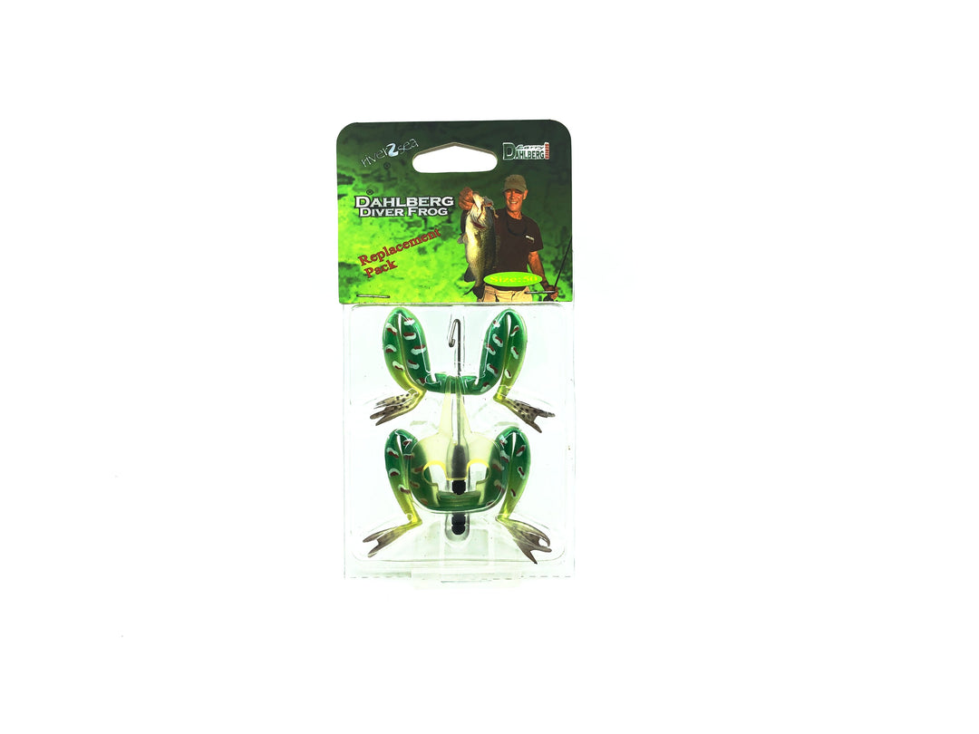 River2sea Dahlberg Diver Frog 50 Replacement Pack, 01 Leopard Color New Old Stock