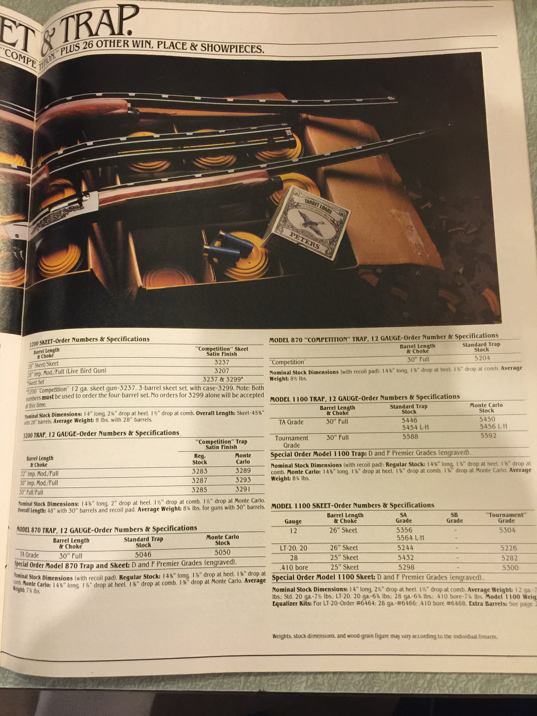 Remington 1982 Catalog