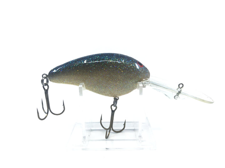 Norman DD Black and White Sparkle Color Crankbait