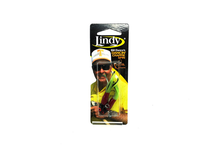 Lindy Bill Dance Dancin' Crappie Spin Jig, Black/Gator Color