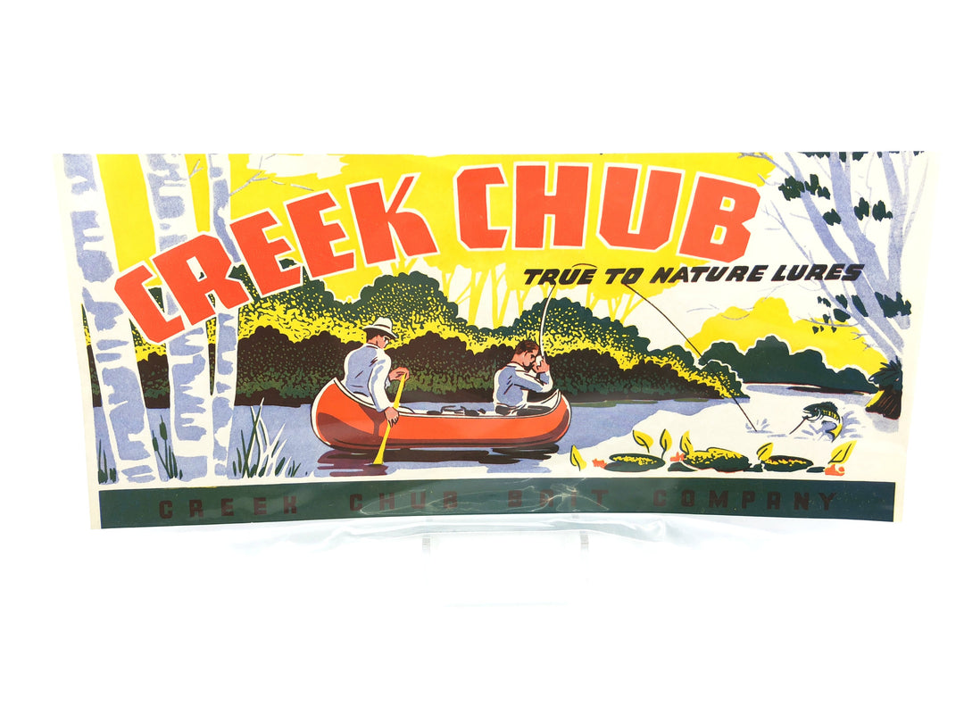 Early Creek Chub Select-Six Box Label