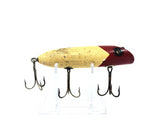 South Bend Bass Oreno Red and White Tack Eyes