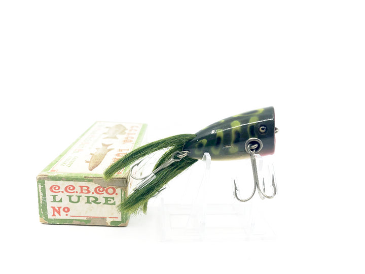 Creek Chub 6200 Plunking Dinger in Frog Color 6219 with Box