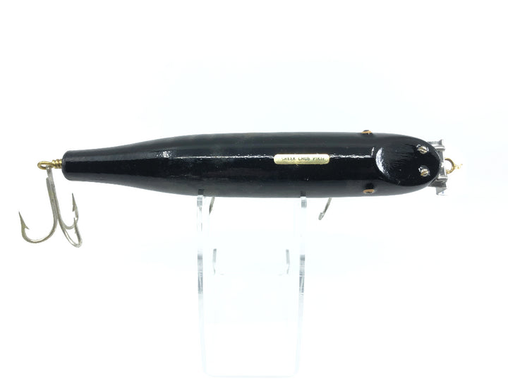 Creek Chub SPECIAL ORDER Giant Straight Pikie 6033 Wood Black Scale Color New with Box