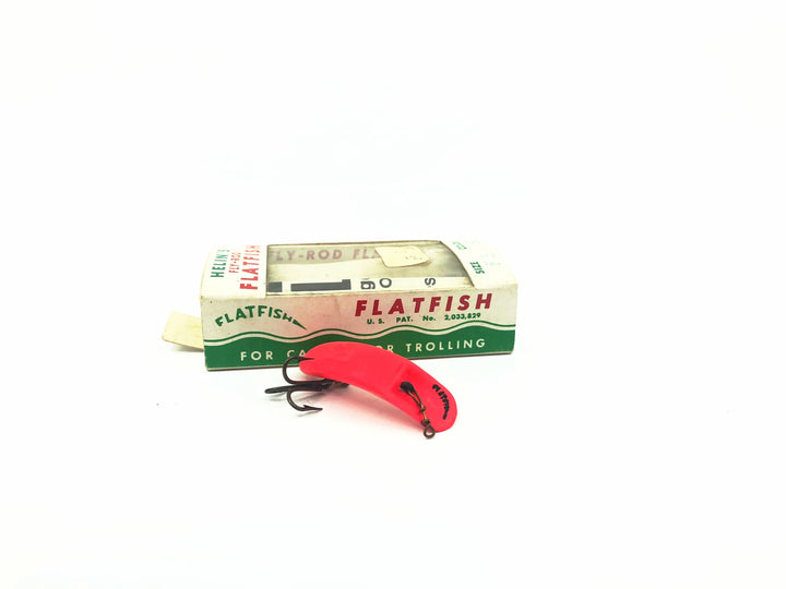 Helin Fly-Rod Flatfish F5 RFL Red Fluorescent Color New in Box
