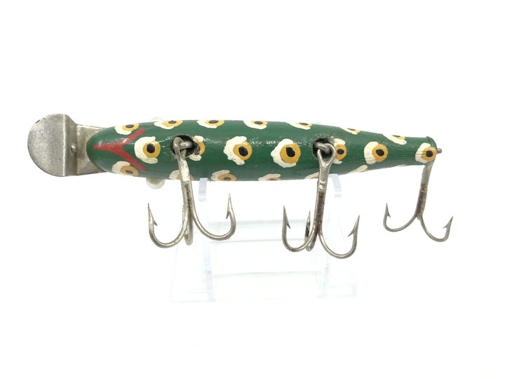 Repainted Creek Chub Pikie Frog Folk Art Color
