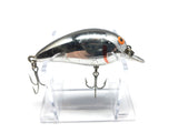 Bomber Model A Screwtail Chrome with Black Back Color Lure
