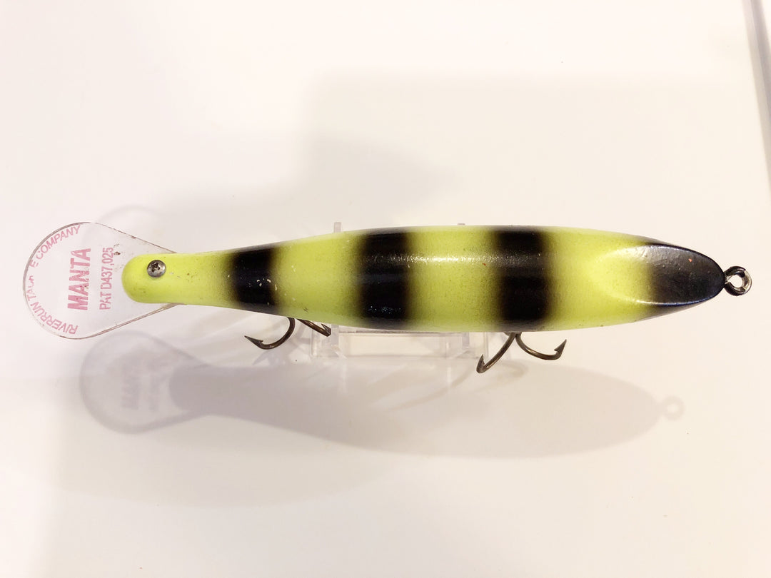 Riverrun Tackle Manta Musky Lure Jail Bird Color