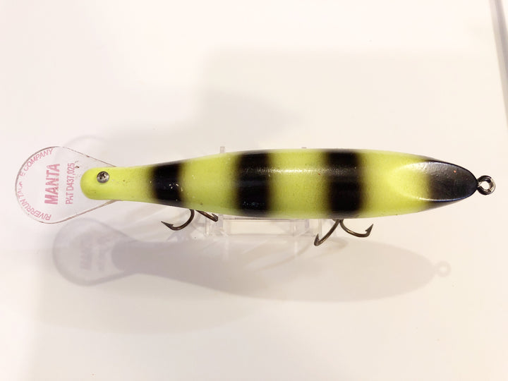 Riverrun Tackle Manta Musky Lure Jail Bird Color