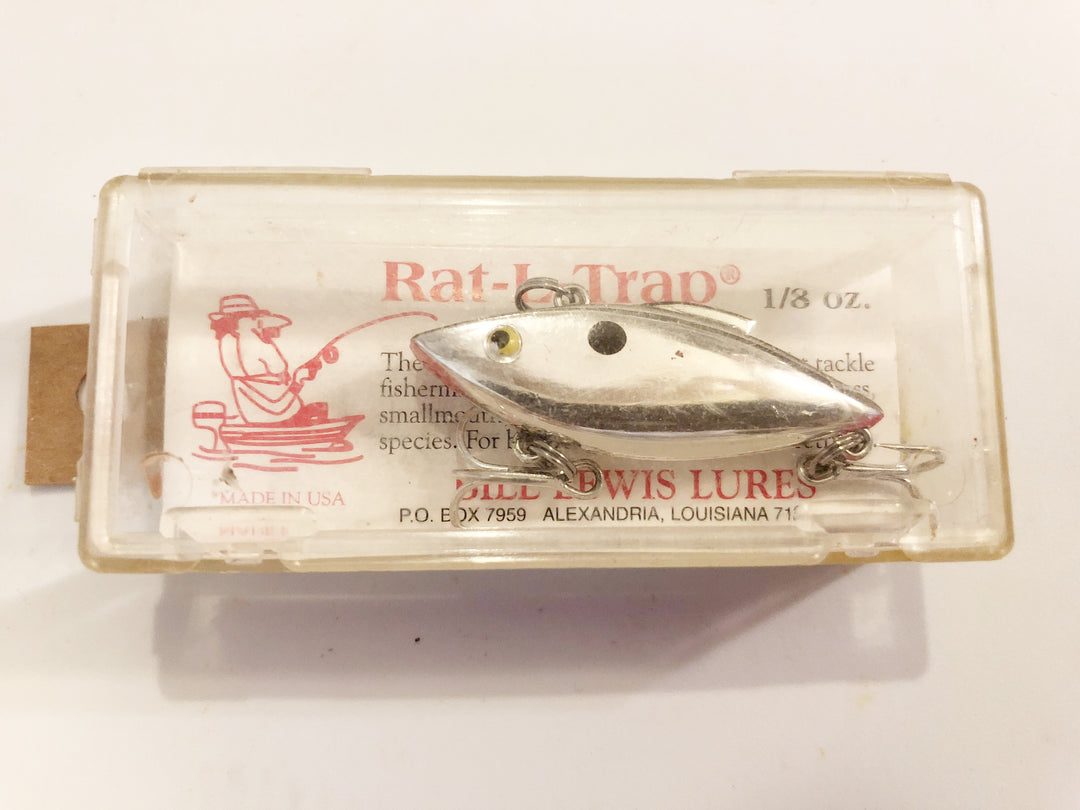 Bill Lewis Rat-L-Trap 1/8oz Silver New in Box