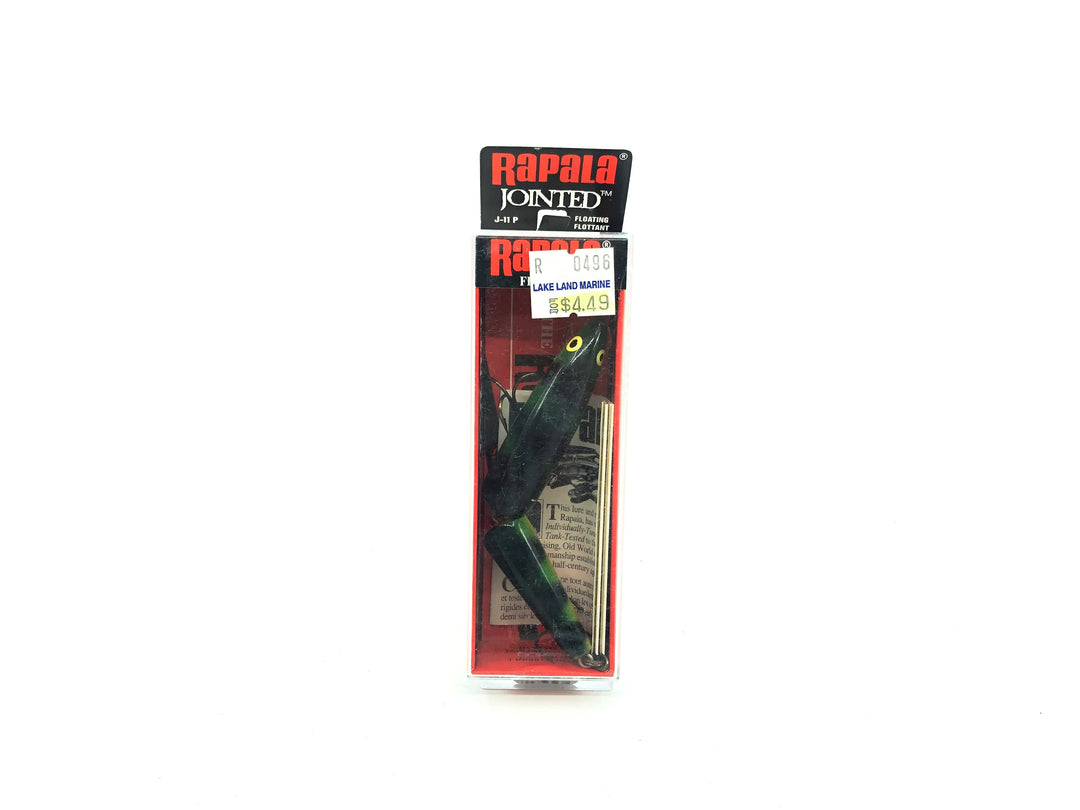Rapala Jointed Minnow J-11 P Perch Color Lure with Box