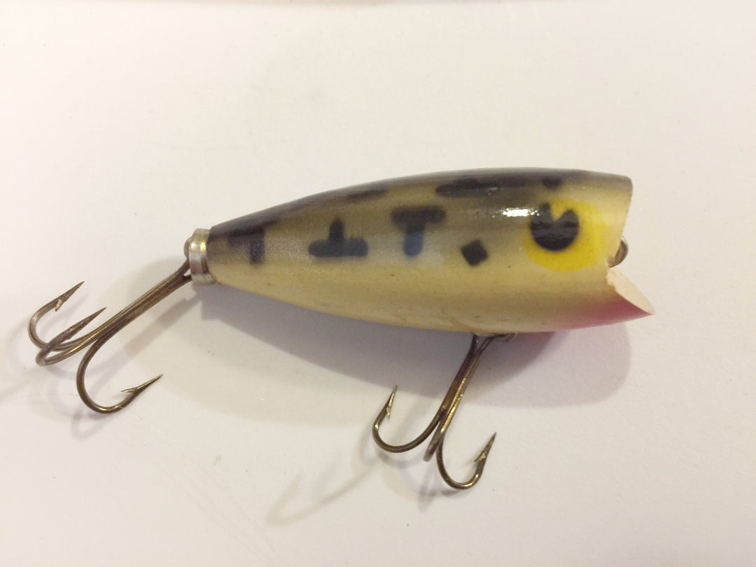 Poe's Blurpee 611 Leopard Frog Color New Popper Diver New in Box!
