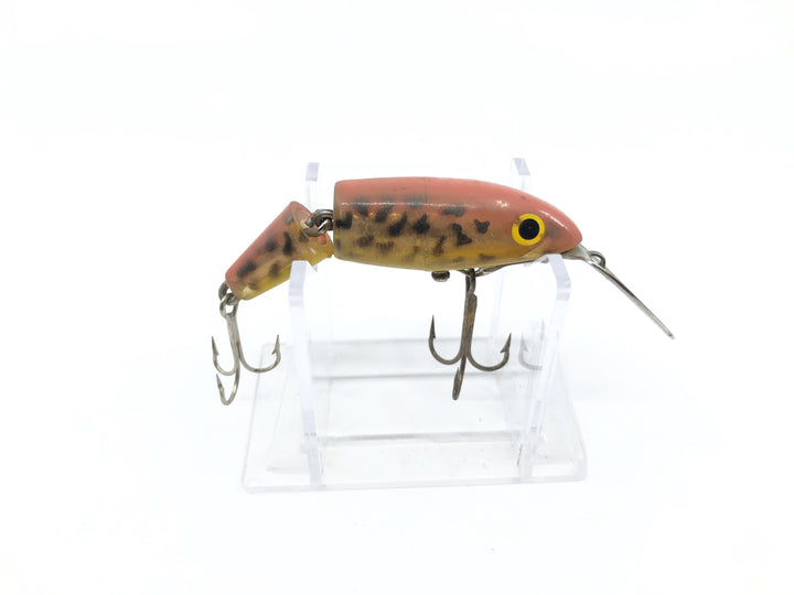 Cisco Kid Vintage Jointed Lure Pink Black Color