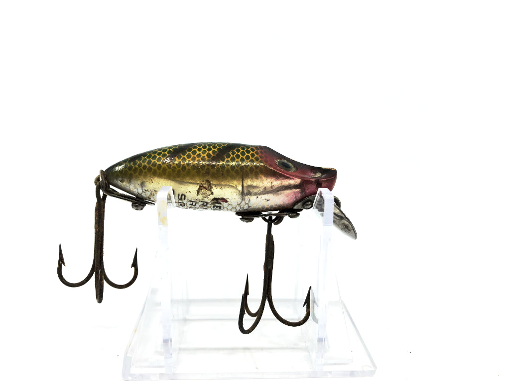Heddon River Runt Spook Sinker 9110 L Perch Color 2 Piece Hardware