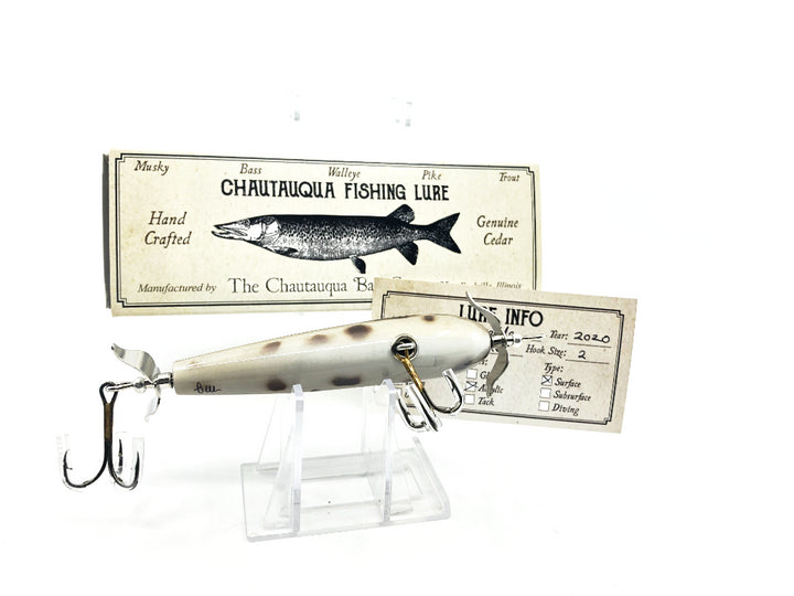 Chautauqua Special Order Wooden Medium Torpedo in Spotted Sucker Color 2020