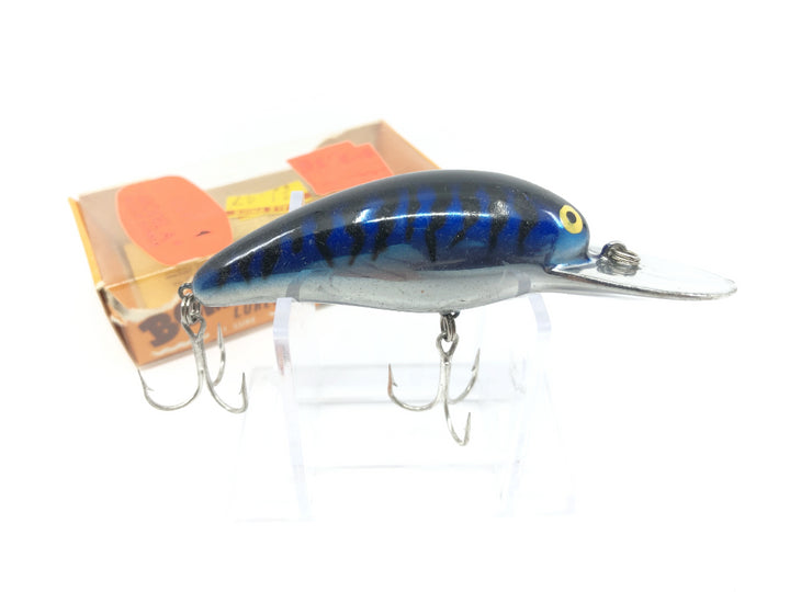 Bomber Model A 7A MLBR Chrome Blue Black Bars Color with Box