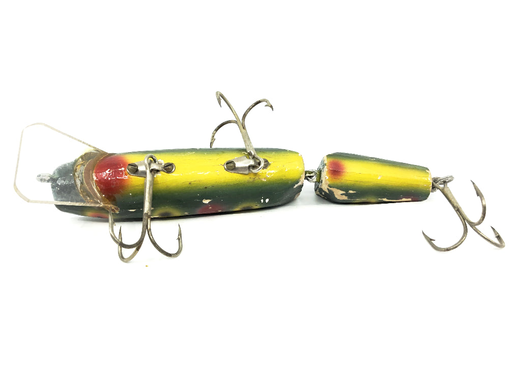 Wiley Jointed 6 1/2" Musky Killer in Red Spotted Frog Color