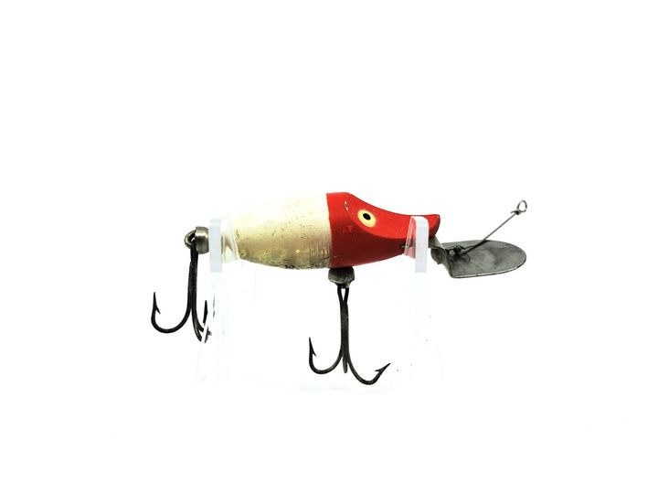 Heddon Tiny Go Deeper River Runt Red Head White Color D350RH