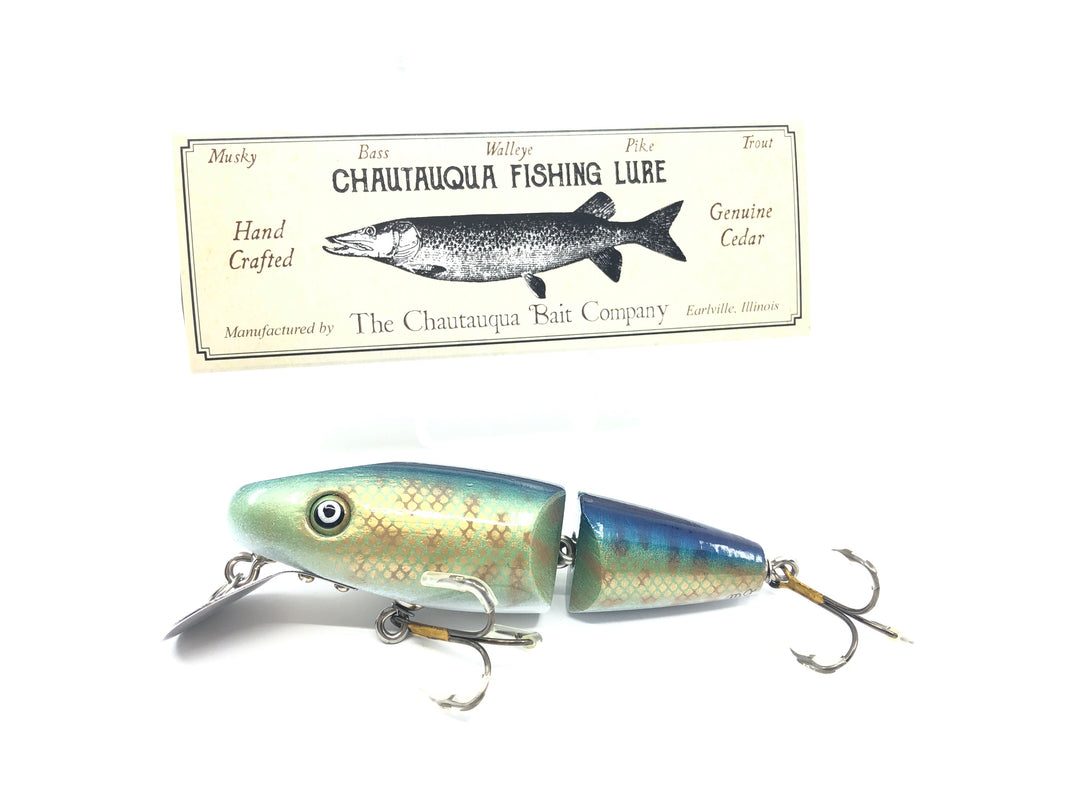 Chautauqua Wooden Super Shark Silver Musky Color Discontinued 2016 Model