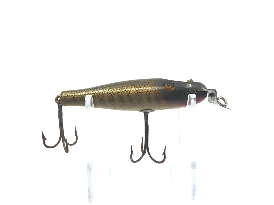 Creek Chub Baby Pikie Glass Eyes Wooden Lure Pikie Color 900
