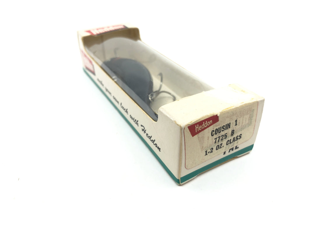 Heddon Cousin 1 7725B Black New in Box