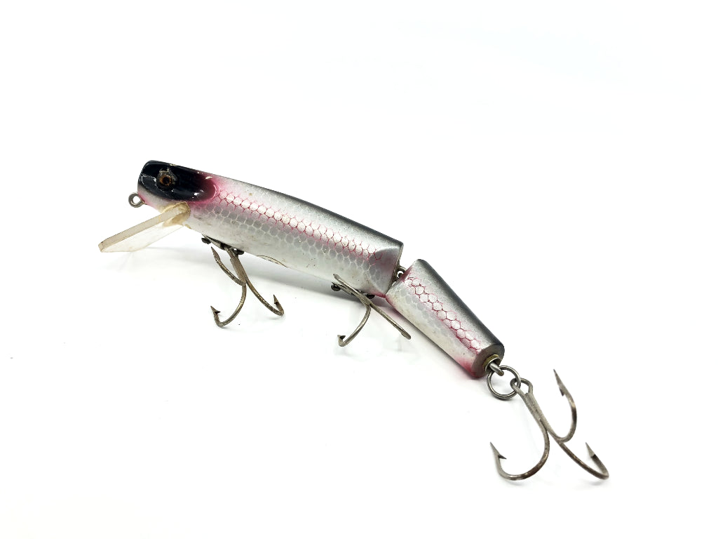Wiley Jointed 6 1/2" Musky King Jr. in Silver Shiner Color