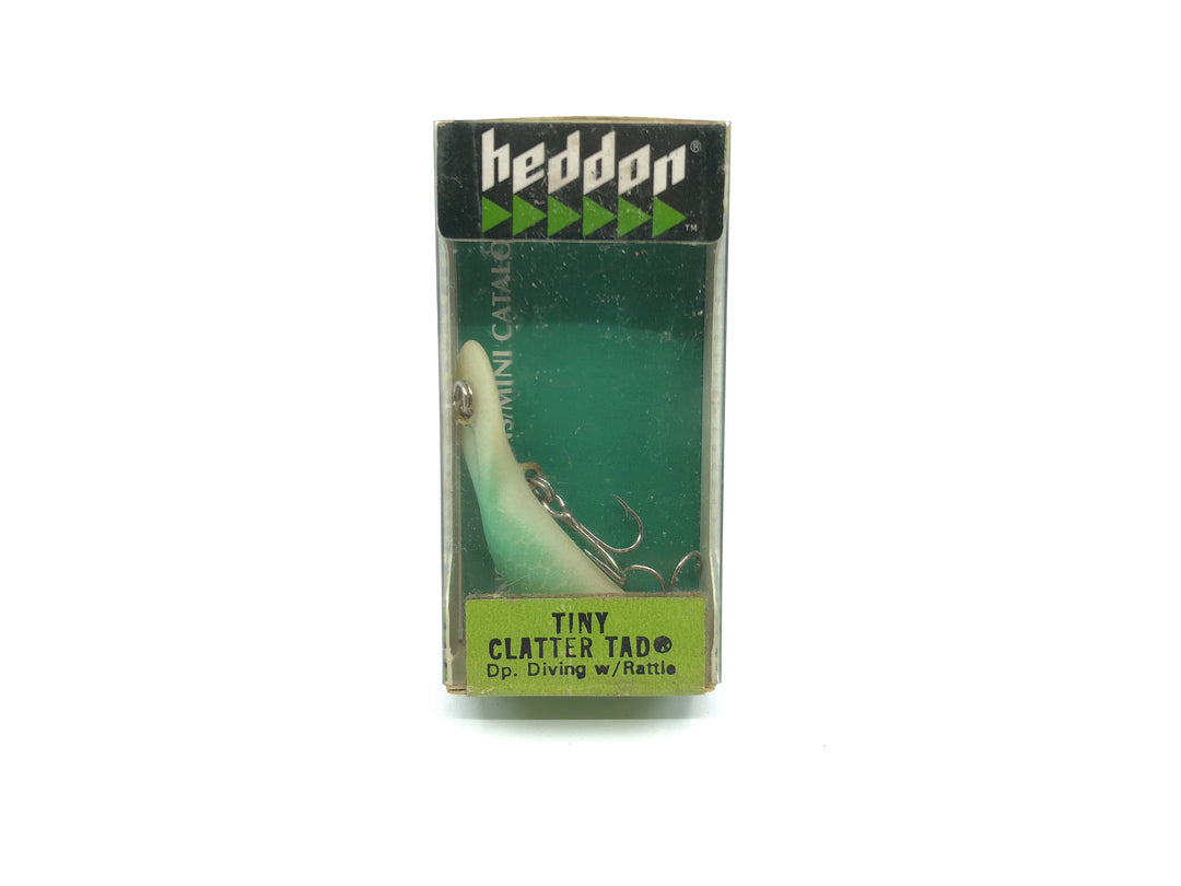 Heddon Tiny Clatter Tad 991 DG Phosphorescent Color New in Box Old Stock
