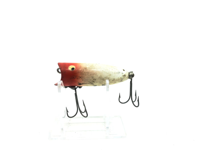 Heddon Baby Lucky 13 RH White/Red Head Color
