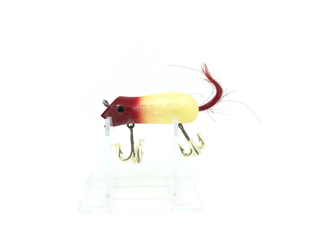 Creek Chub 6380 Mouse, Red Head and White 6380 Color