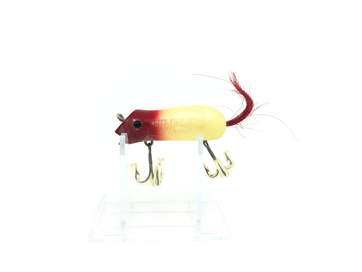 Creek Chub 6380 Mouse, Red Head and White 6380 Color