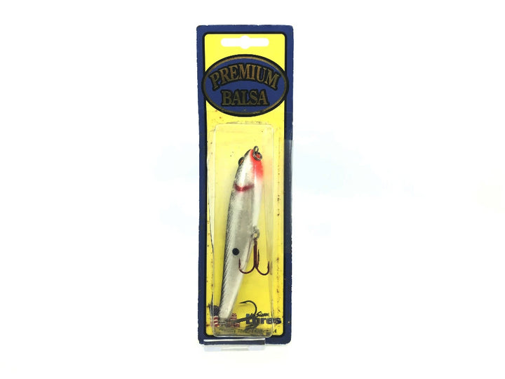 Lee Sisson WS Top Water Bait Silver Minnow Card Old Stock