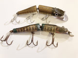 Creek Chub Jointed Pikies Musky Warriors Lot of Two