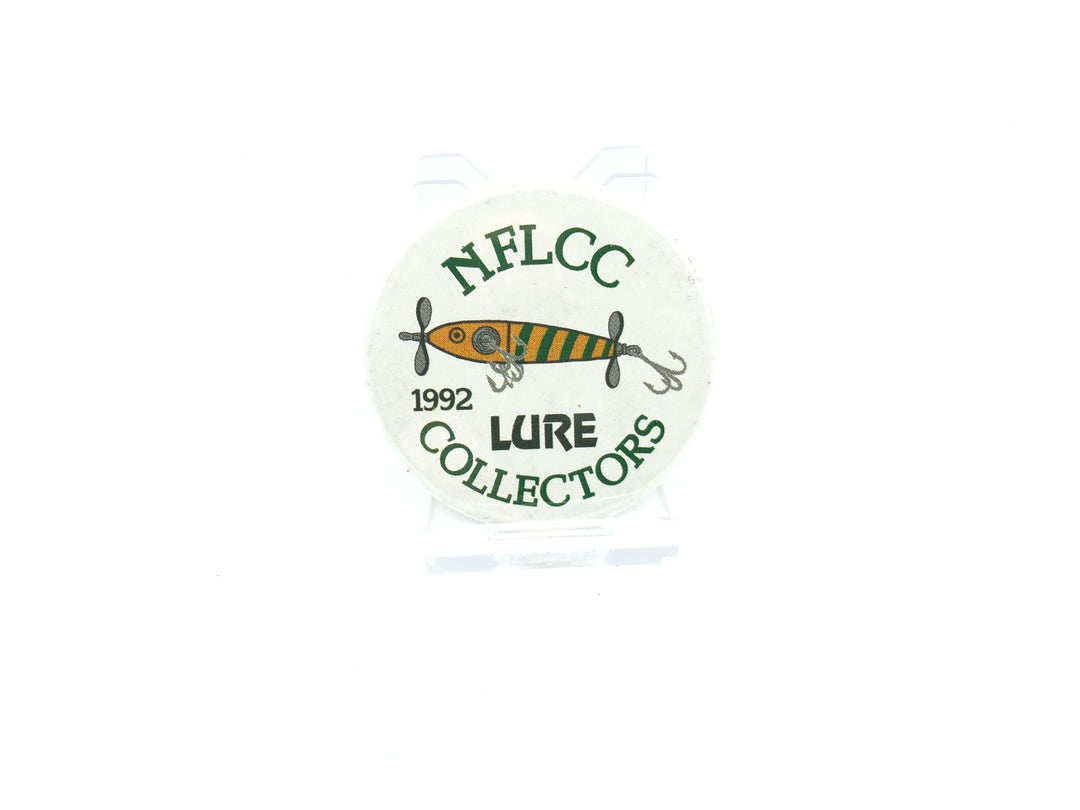 NFLCC Tackle Collectors Charmer Lure 1992 Button