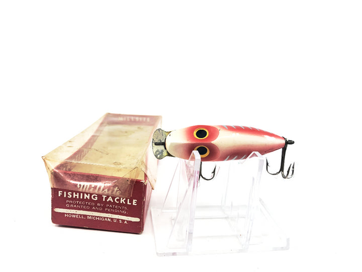 Millsite Baby Wig Wag Red and White Silver Rib Color with Box