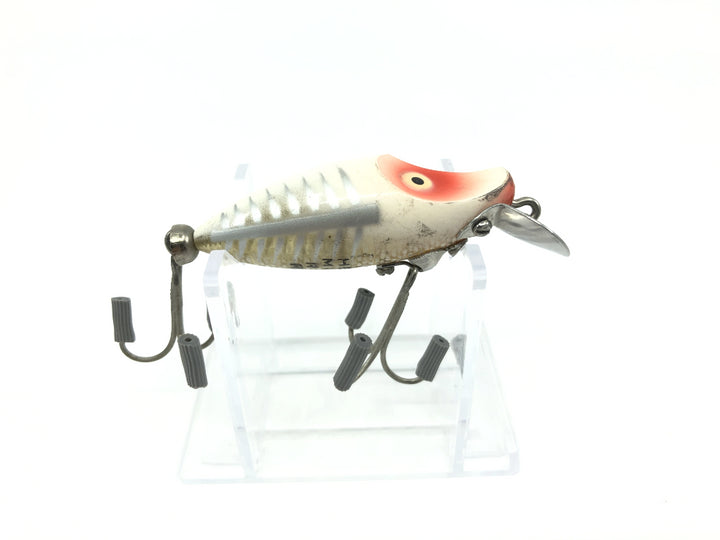 Heddon Midget River Runt Spook 9010 XRW White Shore Minnow Color