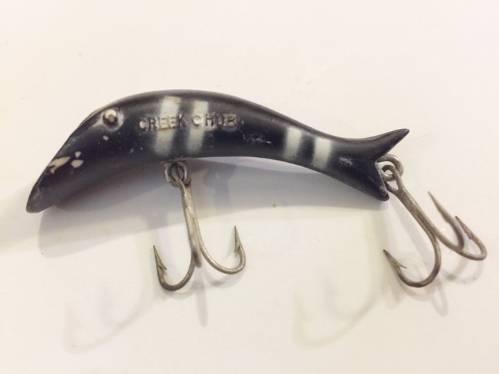 Creek Chub Nikie Black with Silver Bars
