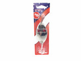 Eppinger Red Eye Wiggler 1 oz. Color 22 Nickel New on Card