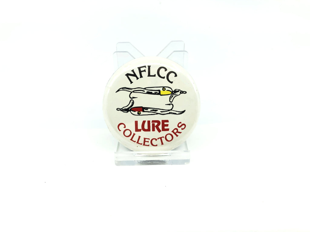 NFLCC Lure Collectors Al Foss Oriental Wiggler Button