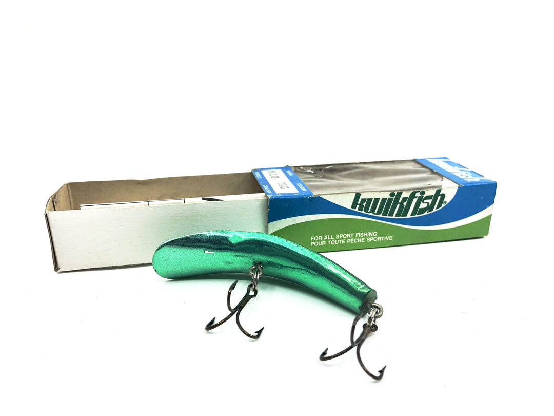 Pre Luhr-Jensen Kwikfish K10 MG Metallic Green Color New in Box Old Stock