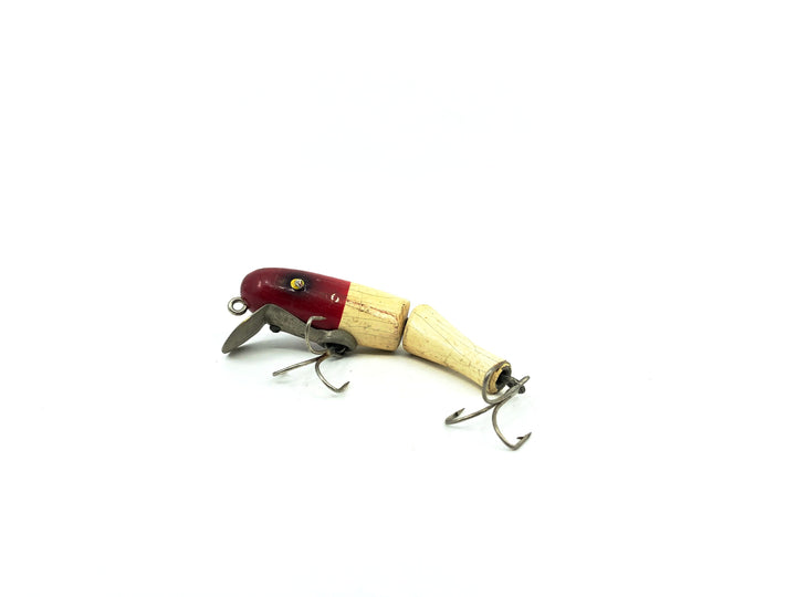 Paw Paw Jointed Pikie Red Head White Body Color